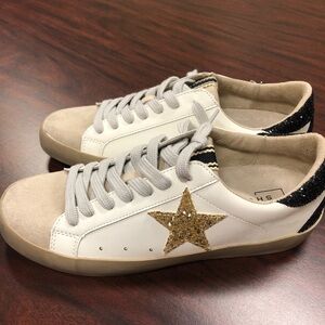 Shu Shop White Star Sneakers